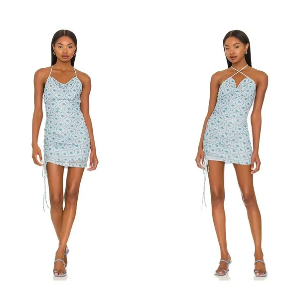 Superdown Cheyenne Cowl Mini Dress - Picture 1 of 9